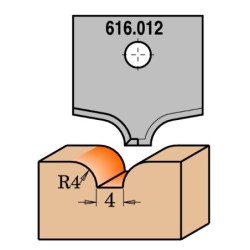 PROFILED KNIFE FOR MDF RH ROUTER BIT 616.200