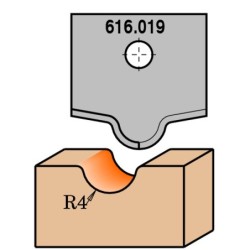 PROFILED KNIFE FOR MDF RH ROUTER BIT 616.200