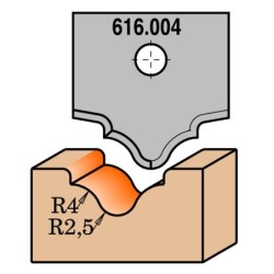 ROUTER CUTTER BODY S-12 FOR INSERT KNIVES