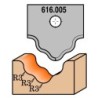 ROUTER CUTTER BODY S-12 FOR INSERT KNIVES