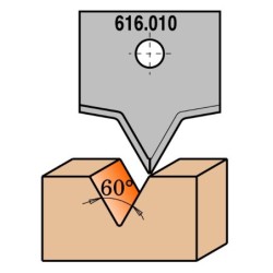 PROFILED KNIFE FOR MDF RH ROUTER BIT 616.200