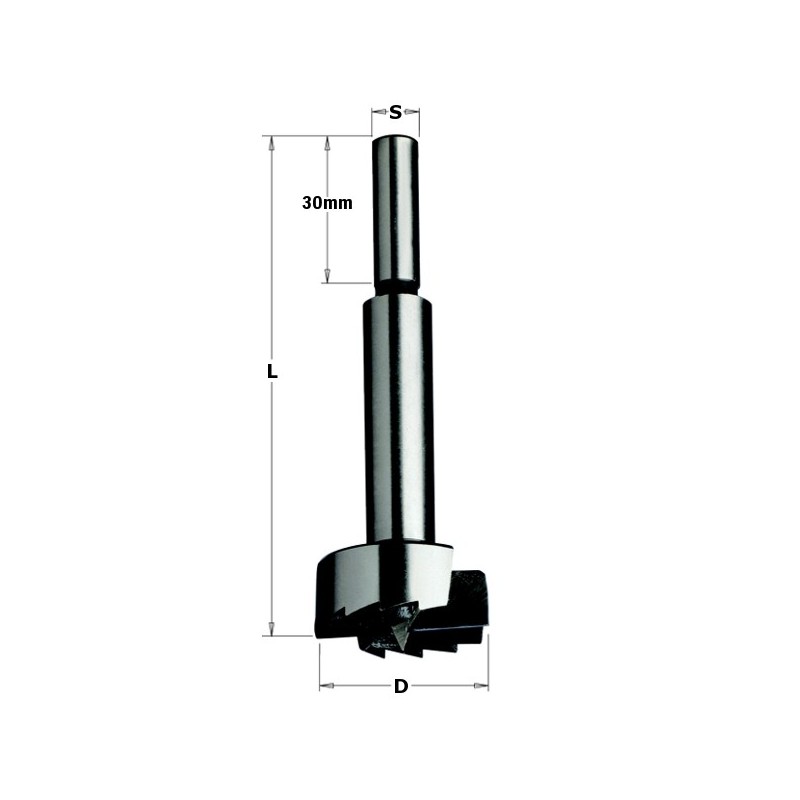 FORSTNER BIT -SP- S-3-8 D-1-3-4 RH