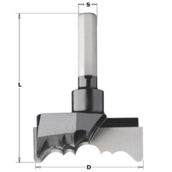 ROSETTE CUTTER HW S-9,5+3FLAT D-54 RH 1