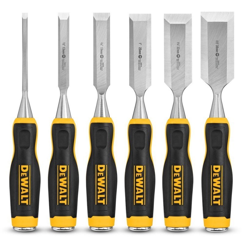 Chisel set DeWalt, 6-piece