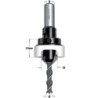 REGULIUOJAMAS ŽINGSNIŲ GRĘŽTUVAS SU COUNTERSINK HW Z2 S-10 D-4.5-16 RH
