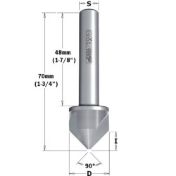 COUNTERSINK HWM Z3 S-10 D-19.5X9X70 DEŠINĖ
