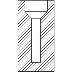 ADJUSTABLE COUNTERSINK HW FOR DRILL D-3-7 RH