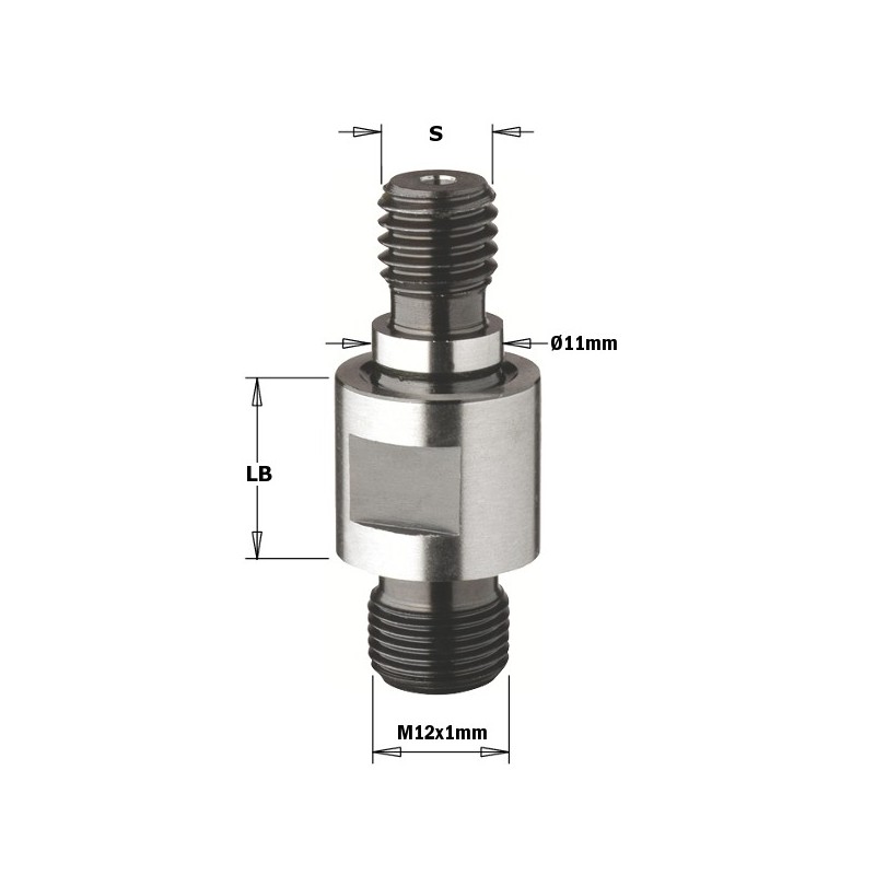 ADAPTOR S-M10-11 LB-25 LH