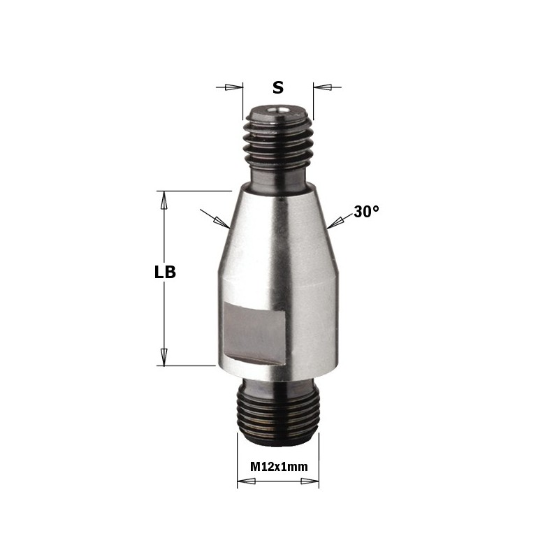 ADAPTOR S-M10-30 LB-45 LH