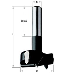 HW BORING BIT W-PARALLEL SHANK Z2+2 S-8X30 D-20X60 RH