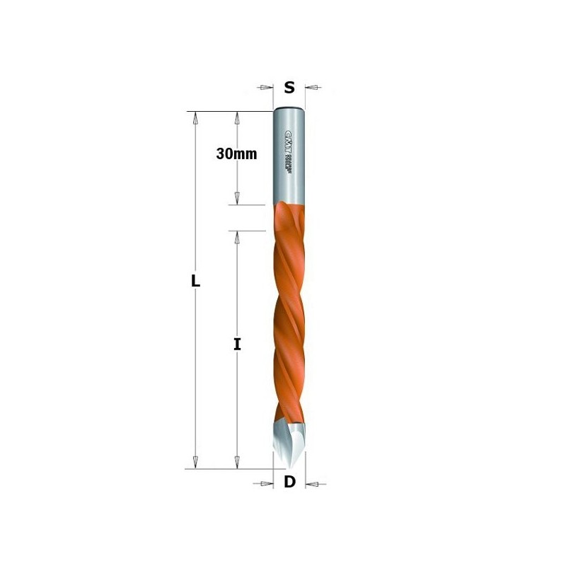 THROUGH HOLE DOWEL DR. HW S-10X30 D-6X70x115 RH