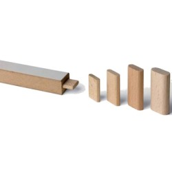 HWM-REITTIJOHDINPÄÄTTEET DOMINO-FESTOOL-LAITTEILLE Z2 S-M6X0.75 D-4X11X38 OIK.