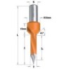 DOWEL URBIS W-COUNT.SINK CAURUMIEM HW S-10x20 D-10x35x70 PA CREES.