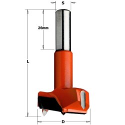 HINGE BORING BIT HW D-15X70 S-10X26 RH