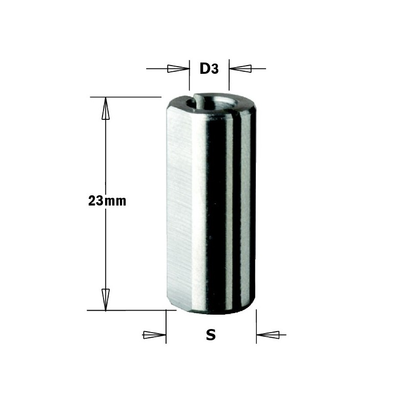 BUSHING FOR TWIST DRILL S-10 L-23 B-6