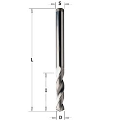 TWIST DRILL SOLID HWM D-3,5X27X55 120 RH