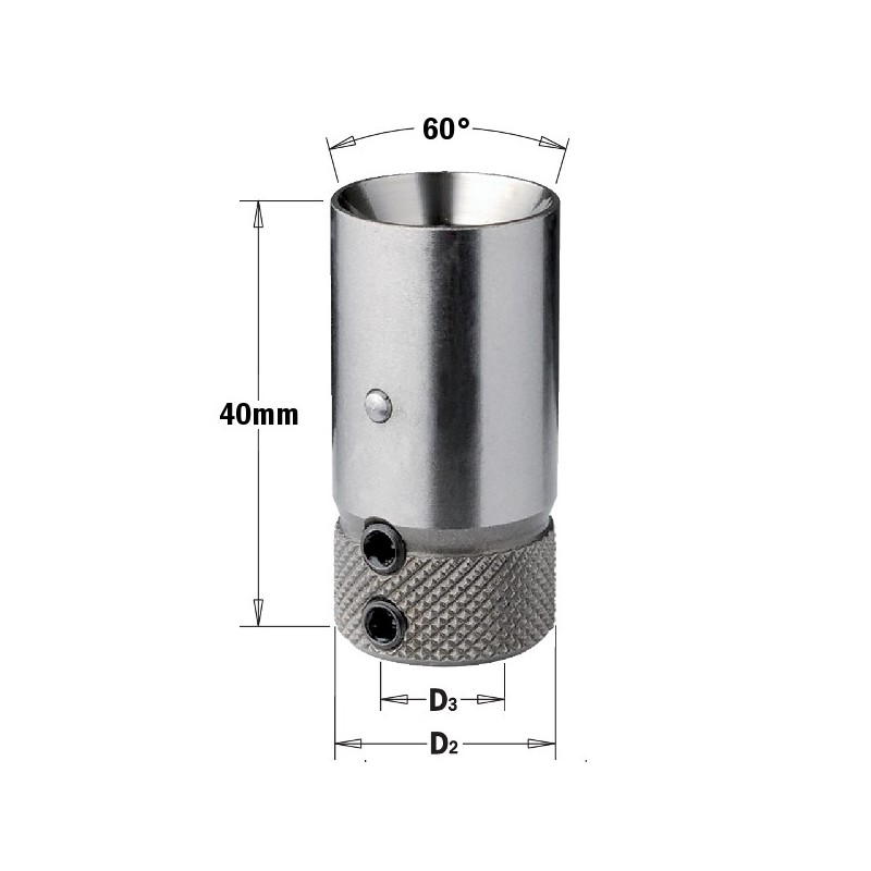 DRILL HOLDER FOR MASTERWOOD-FELDER B-10 D-20 L-40 RH-LH