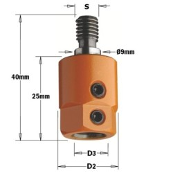 ADAPTOR S-M8-9 D-10 LH