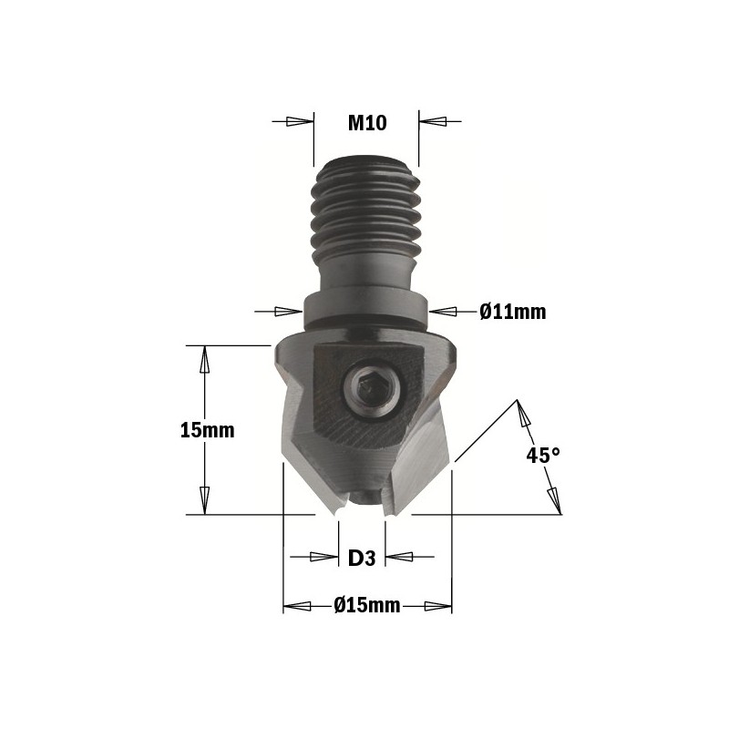 COUNTERSINK HW D-3-16 S-M10-11 LH