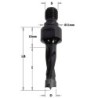 DOWEL GRĘŽTUVAS HW D- 6X40 S-M10-11 K/D
