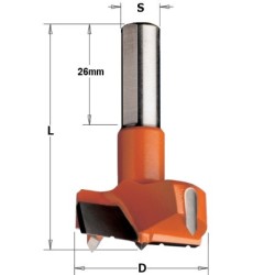 HINGE BORING BIT W- CHPBRK HW S-10X26 D-35X57.5 Z2+2R LH