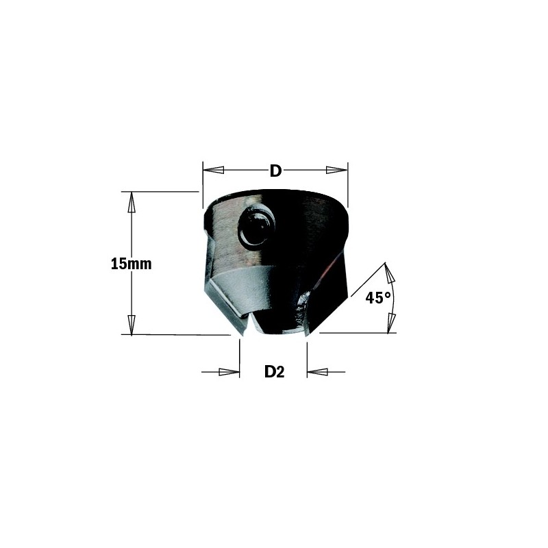 LAISVI COUNTER-SINK HW Z2 D-16 d-6 RH