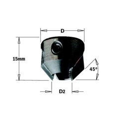 LAISVI COUNTERSINK HW Z2 D-20 d-12 LH