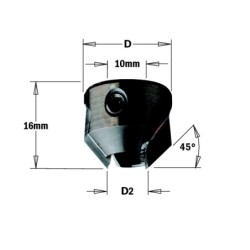 LOOSE COUNTERSINK HW Z2 D-20 d-5-10 LH