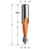 THROUGH HOLE DOWEL DRILL HW S-10X26 D-5X27X57.5 LH