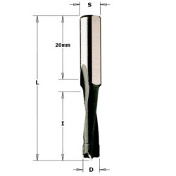 HW-DOWEL DRILL S-8X20 D-8X58 RH