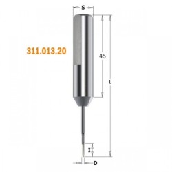 SOLID HW DOWEL DRILL S-10X25 D-8X35X70 LH