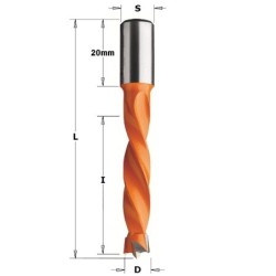 DOWEL DRILL HW D- 6,35X43X70 S-10X20 LH