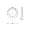 SPACER RING D-50-70x5mm