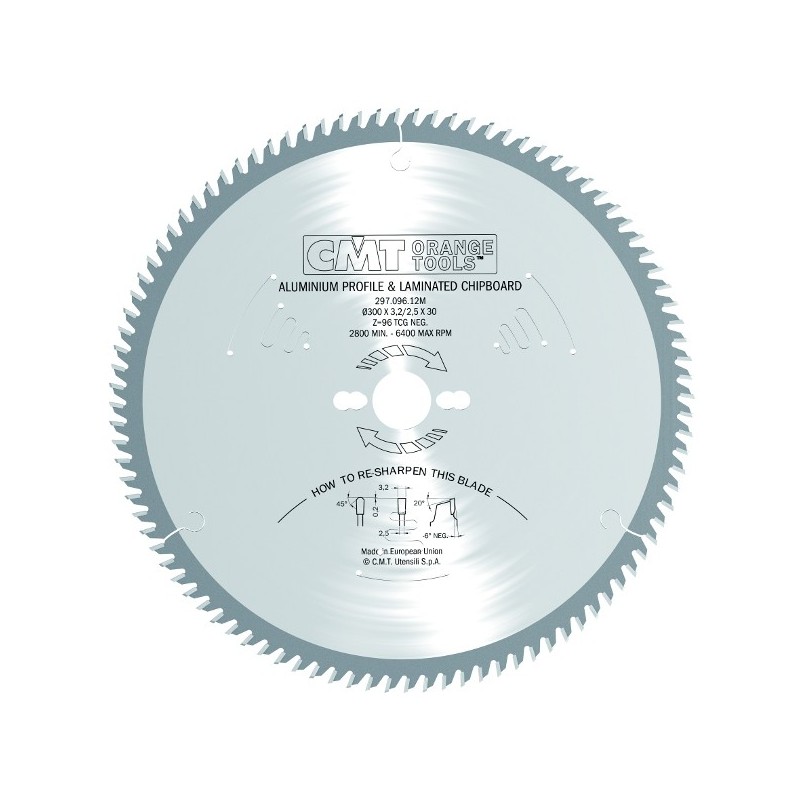 SAW BLADE-PLAS CHROME HW 160x2.2-1.8x20 Z52 TCG -5NEG