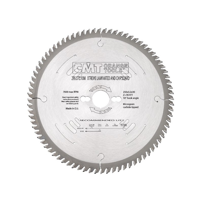 XTREME HW SAW BLADE 250X3.2X30 Z-78 10 FFT