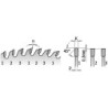 XTREME HW PJAUSTYMO DISKAS 250X3.2X30 Z-78 10 FFT