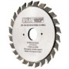 ADJUSTABLE SCORING BLADE 120x2.8-3.6x22 Z12+12 FLAT