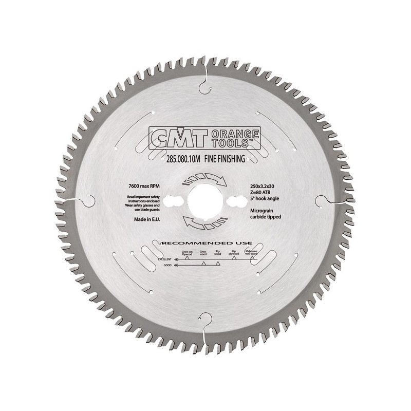 FINE FINISHING SAW BLADE 300X3.2X35 Z96 15ATB