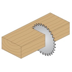 FINE FINISHING SAW BLADE 250X3.2X35 Z80 15ATB