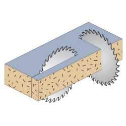 FINE FINISHING SAW BLADE 300X3.2X30 Z96 15ATB