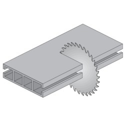 NON-METAL-PLASTIC SAW BLADE 250X3.2X32 Z80 6HWG