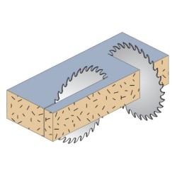 ПАНЕЛЬНАЯ ПИЛА ДИСК 400X4.4X30 Z-60 HWG