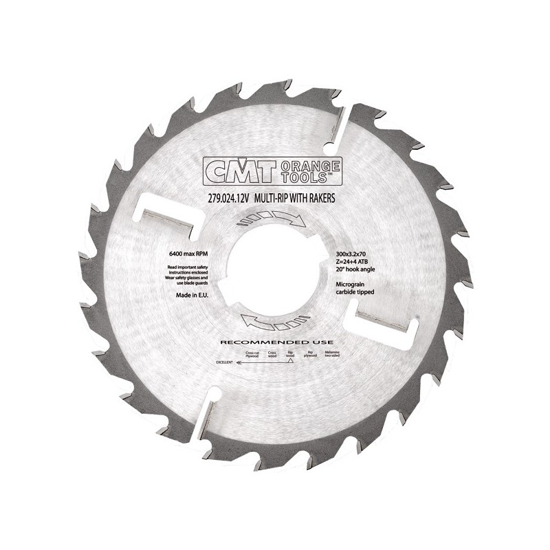 MULTI-RIP W- RAKERS 250X3.2X80 Z20+4 ATB