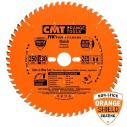 ITK PLUS FINISH SAW BLADE HW 184X1.7X30 Z-40 ATB+SHEAR