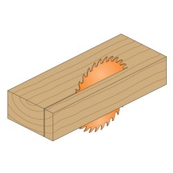 ITK PLUS RIP AND CROSSCUT SAW BLADE HW 305X2.6-1.8X30 Z48