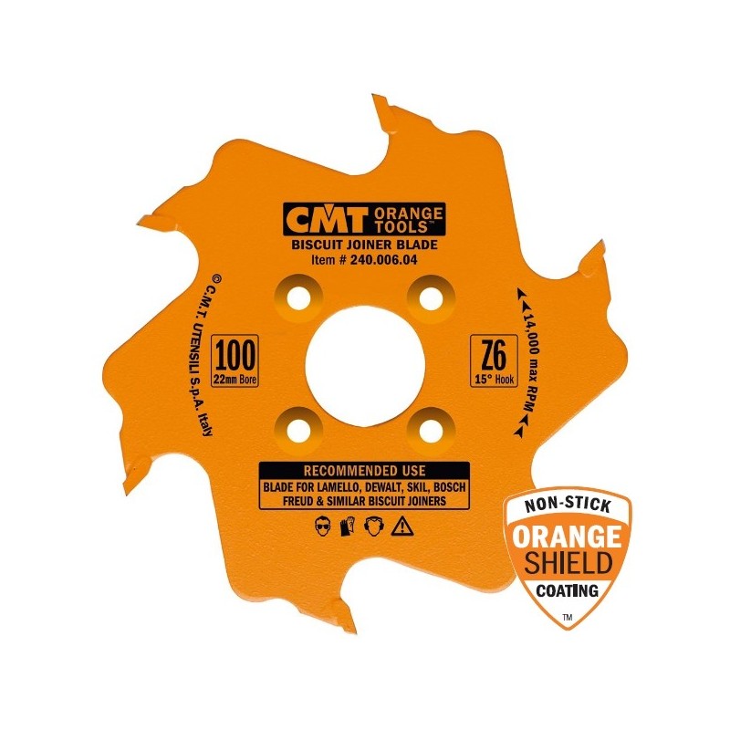 BISCUIT JOINER PJAUSTYMO DISKAS HW 100X3.96-3X22+4 Z6 ATB