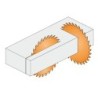 PLIENINIS DISKAS FIBRO CEMENTUI DP D-12 1-BORE Z8 TCG