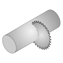 CIRCULAR SAW BLADE FERROUS - PVC HW 136.5x1.5-1.2x20+10 Z56