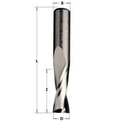 UPCUT 2 EDGE SPIRAL BITS SC S-1-4 D-1-8X1-2 RH
