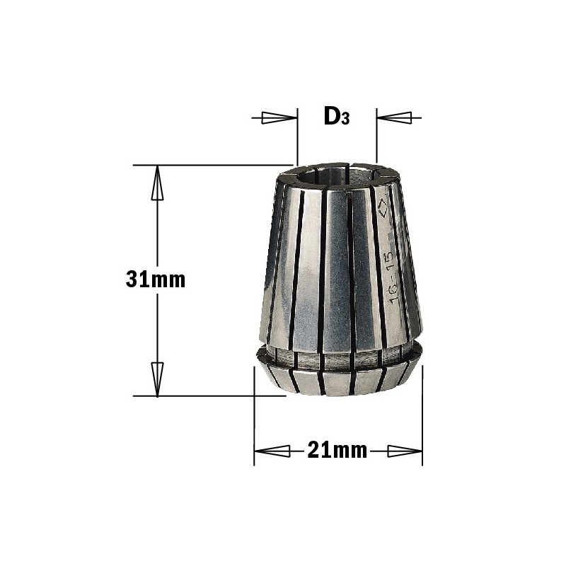 ER20 PRECISION COLLET D-12